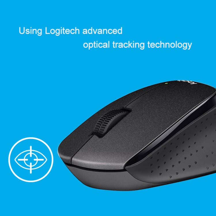 فأرة بصرية لاسلكية صامتة Logitech M330 مع مستقبل Micro USB