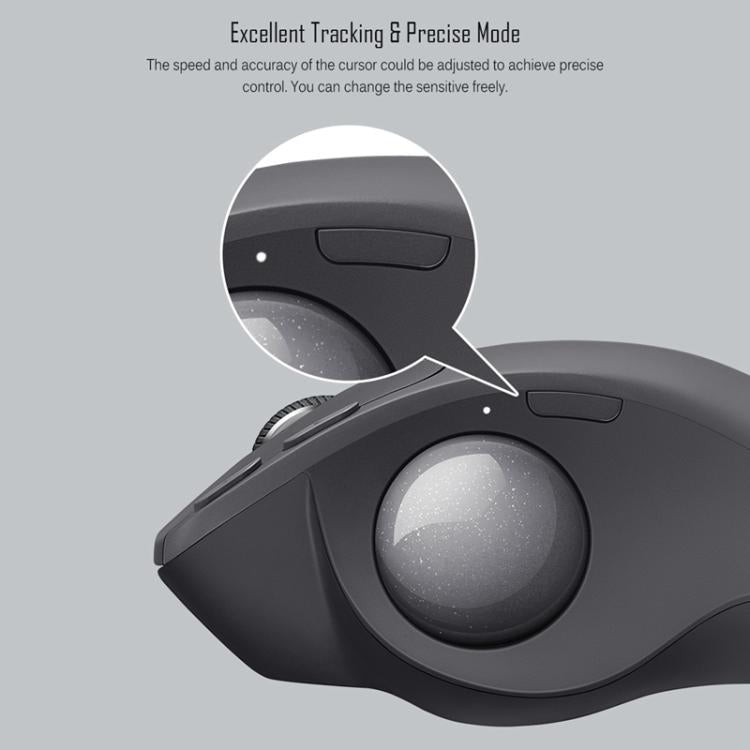 فأرة بصرية لاسلكية بتقنية Bluetooth + Unifying ثنائية الوضع بدقة 440DPI من Logitech MX ERGO S، MX ERGO S