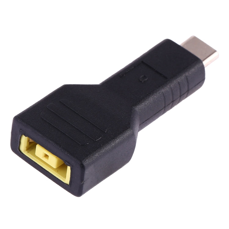 محول طاقة USB مربع كبير إلى Type-C ذكر لأجهزة Lenovo Thinkpad / ThinkBook / Xiaoxin، USB مربع كبير إلى Type-C