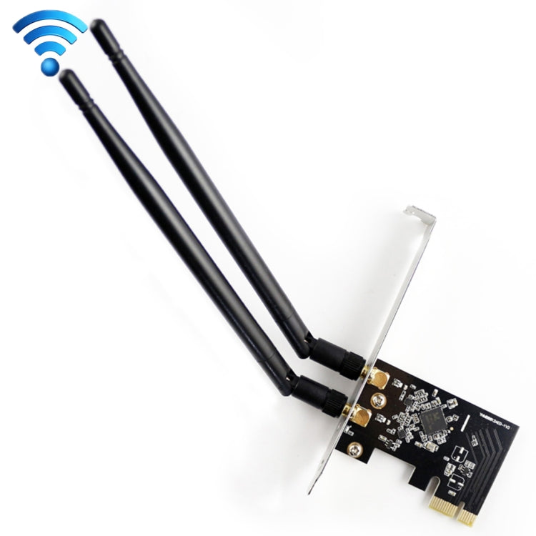 بطاقة شبكة لاسلكية EP-9607 من EDUP بسرعة 1200 ميجابت/ثانية، ثنائية النطاق، PCI-E إكسبريس، مع 2 هوائيات 6dBi، EP-9607 بسرعة 1200 ميجابت/ثانية