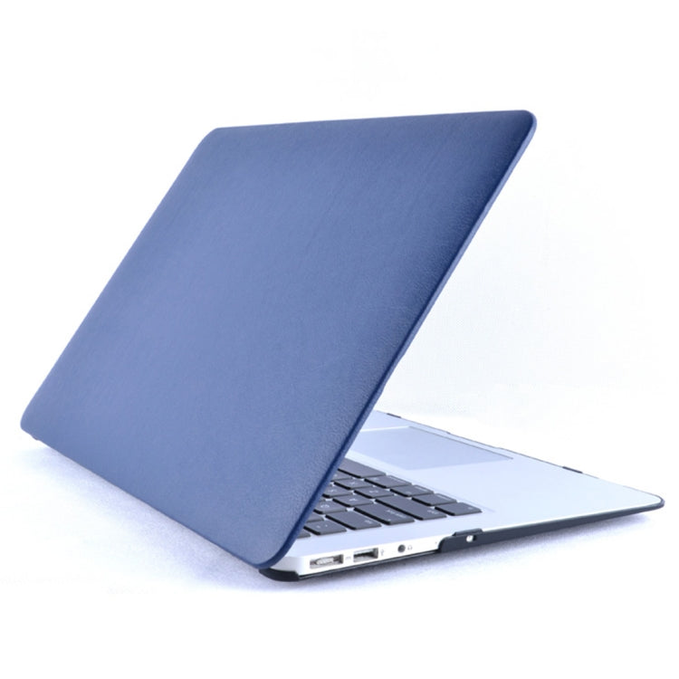 غطاء لابتوب من جلد PU لماك بوك إير 13.3 بوصة A1466 2012-2017 / A1369 2010-2012