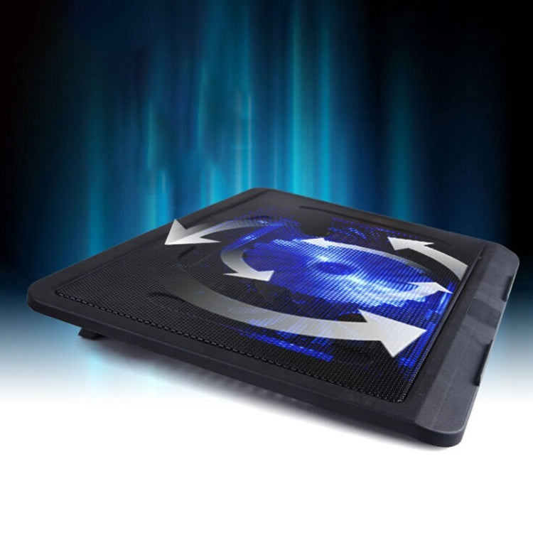 مروحة تبريد لابتوب صامتة محمولة تعمل عبر USB، N19