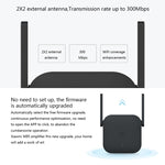 مقوي واي فاي أصلي من شاومي Mi WiFi Amplifier Pro بسرعة 300 ميجابت في الثانية مع هوائيات خارجية 2x2، قابس أمريكي، Amplifier Pro