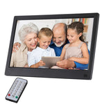 إطار صور رقمي بشاشة LED FHD بحجم 11.6 بوصة مع حامل وجهاز تحكم عن بعد، برنامج MSTAR V56، يدعم إدخال USB / بطاقة SD، MSTAR V56 11.6 بوصة، 11.6 بوصة