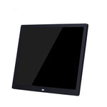 إطار صور رقمي بحجم 15 بوصة جهاز عرض صور إلكتروني دعم جانب ضيق جداً 1080P جهاز إعلان مثبت على الحائط، قابس أمريكي/أوروبي/بريطاني