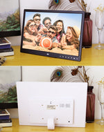 إطار صور رقمي بشاشة LED بحجم 15.0 بوصة مع حامل / جهاز تحكم عن بعد، Allwinner، يدعم إدخال USB / بطاقة SD / OTG، 15.0 بوصة، 15.0 بوصة Allwinner