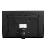 إطار صور رقمي بشاشة عالية الدقة 1280x800 مقاس 12.1 بوصة HSD1202 مع حامل وتحكم عن بعد، يدعم بطاقة SD / MMC / MS / منفذ USB، قابس EU (فضي)، HSD1202 12.1 بوصة