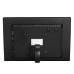 إطار صور رقمي بشاشة عالية الدقة 1280x800 مقاس 12.1 بوصة HSD1202 مع حامل وتحكم عن بعد، يدعم بطاقة SD / MMC / MS / منفذ USB، قابس EU (فضي)، HSD1202 12.1 بوصة