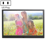إطار صور رقمي بشاشة عالية الدقة 1280x800 مقاس 12.1 بوصة HSD1202 مع حامل وتحكم عن بعد، يدعم بطاقة SD / MMC / MS / منفذ USB، قابس EU (فضي)، HSD1202 12.1 بوصة