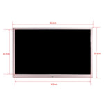 HSD1707 إطار صور رقمي بشاشة LED مقاس 17 بوصة بدقة عالية 1440X900 مع حامل وجهاز تحكم عن بعد، يدعم بطاقة SD / MMC / MS ومنفذ USB، قابس الولايات المتحدة (فضي)، HSD1707 مقاس 17 بوصة