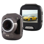 مسجل كاميرا DVR سيارة صغير بشاشة LCD بحجم 2.0 بوصة، دقة HD 1080P، زاوية عرض واسعة 170 درجة، يدعم كشف الحركة / رؤية ليلية بالأشعة تحت الحمراء / بطاقة TF / ميكروفون، 2.0 بوصة