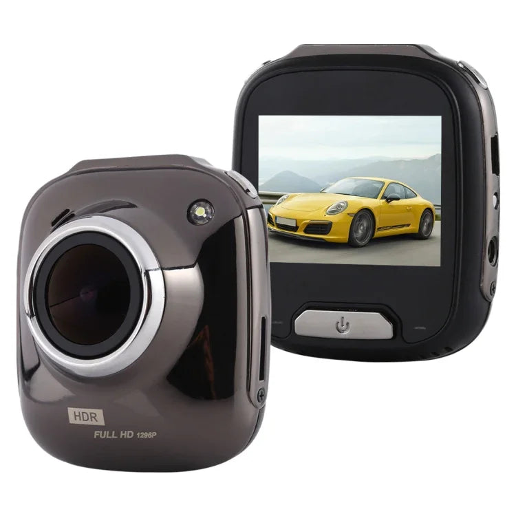 مسجل كاميرا DVR سيارة صغير بشاشة LCD بحجم 2.0 بوصة، دقة HD 1080P، زاوية عرض واسعة 170 درجة، يدعم كشف الحركة / رؤية ليلية بالأشعة تحت الحمراء / بطاقة TF / ميكروفون، 2.0 بوصة