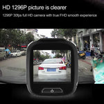مسجل كاميرا DVR سيارة صغير بشاشة LCD بحجم 2.0 بوصة، دقة HD 1080P، زاوية عرض واسعة 170 درجة، يدعم كشف الحركة / رؤية ليلية بالأشعة تحت الحمراء / بطاقة TF / ميكروفون، 2.0 بوصة