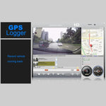 كاميرا DVR سيارة GS90C بشاشة LCD بحجم 2.7 بوصة، دقة HD 2304 × 1296P، زاوية عرض واسعة 170 درجة، يدعم كشف الحركة / بطاقة TF / حساس G / HDMI، GS90C