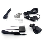 كاميرا DVR سيارة GS90C بشاشة LCD بحجم 2.7 بوصة، دقة HD 2304 × 1296P، زاوية عرض واسعة 170 درجة، يدعم كشف الحركة / بطاقة TF / حساس G / HDMI، GS90C