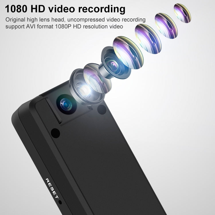 قلم مسجل كاميرا مراقبة WiFi بدقة 1080P RD03 مع مشبك، RD03