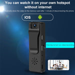 قلم مسجل كاميرا مراقبة WiFi بدقة 1080P RD03 مع مشبك، RD03