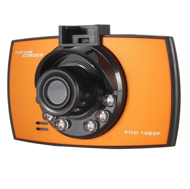 مسجل DVR سيارة Generalplus بشاشة LCD بحجم 2.4 بوصة ودقة 720P VGA، يدعم التسجيل المتكرر / كشف الحركة / وظيفة الرؤية الليلية، 2.4 بوصة