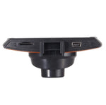 مسجل DVR سيارة Generalplus بشاشة LCD بحجم 2.4 بوصة ودقة 720P VGA، يدعم التسجيل المتكرر / كشف الحركة / وظيفة الرؤية الليلية، 2.4 بوصة