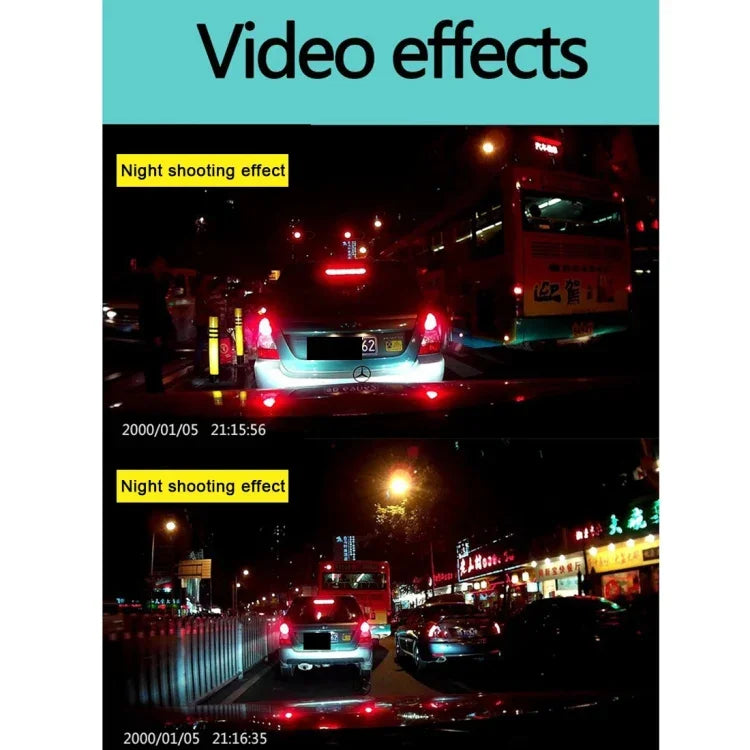 كاميرا فيديو سيارة VGA 480P مسجل صوت رقمي بشاشة LCD بحجم 2.4 بوصة، يدعم بطاقة Micro TF بسعة 32 جيجابايت ووظيفة الرؤية الليلية بالأشعة تحت الحمراء (أسود + أزرق)، شاشة LCD 2.4 بوصة