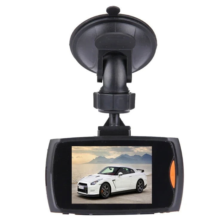 كاميرا DVR سيارة بشاشة LCD بحجم 2.7 بوصة، دقة 480P، كاميرا 1.3 ميجابكسل، زاوية عرض 120 درجة، يدعم الرؤية الليلية / كشف الحركة / بطاقة TF / حساس G، 2.7 بوصة