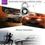كاميرا DVR سيارة بشاشة LCD بحجم 3.0 بوصة، دقة HD 720P، كاميرا 3.0 ميجابكسل، زاوية عرض 170 درجة، يدعم الرؤية الليلية / كشف الحركة / بطاقة TF / HDMI / حساس G، 3.0 بوصة