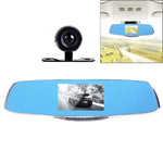 مسجل سيارة G835 بشاشة عرض 4.3 بوصة بدقة HD 1080P ومرآة الرؤية الخلفية، Generalplus 2248، كاميرتان بزوايا عرض 170 درجة، يدعم التسجيل HDR / وظيفة كشف الحركة، G835