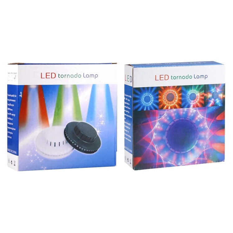 مصباح مسرحي LED بقدرة 8 واط على شكل دوار الشمس، تحكم صوتي / وضع تشغيل تلقائي