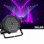 ضوء LED PAR بنفسجي 36W 36 LED UV، تيار متردد 100-240 فولت، ضوء بنفسجي