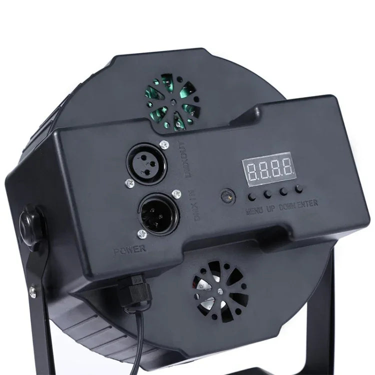 ضوء LED PAR DMX512 RGB بقوة 36W و36 LED مع جهاز تحكم عن بعد، وميض + تحكم صوتي + ذاتي الحركة، تيار متردد 100-240 فولت، RGB مع جهاز تحكم عن بعد