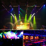 ضوء LED PAR DMX512 RGB بقوة 36W و36 LED مع جهاز تحكم عن بعد، وميض + تحكم صوتي + ذاتي الحركة، تيار متردد 100-240 فولت، RGB مع جهاز تحكم عن بعد