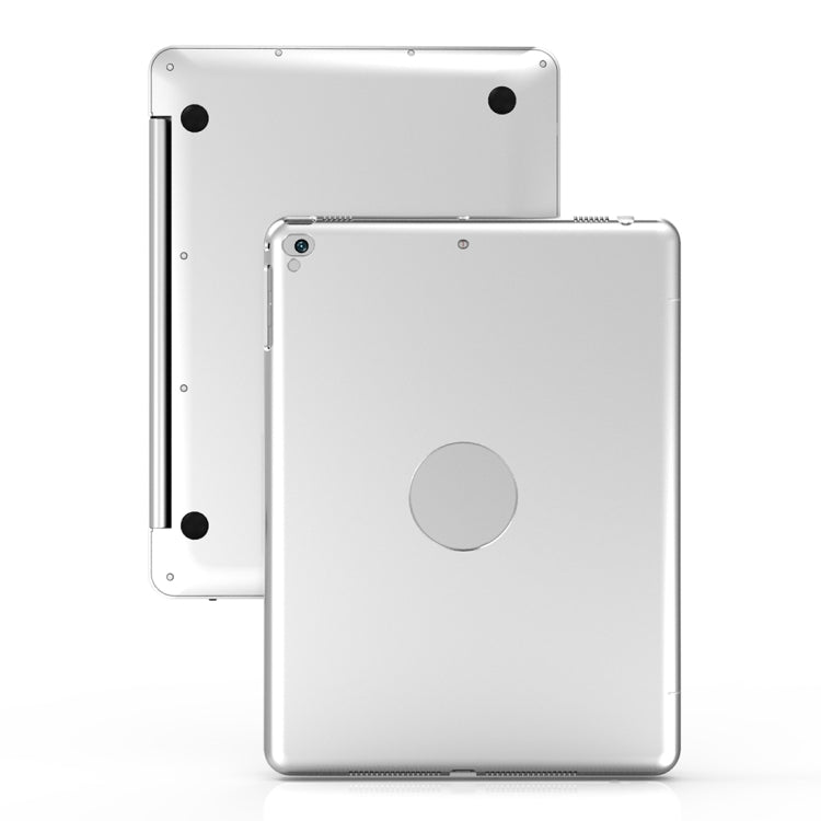 حافظة تابلت ABS فائقة النحافة قابلة للطي أفقيًا + لوحة مفاتيح بلوتوث لجهاز iPad 9.7 (2017/2018) و iPad Air و Air 2 و iPad Pro 9.7 و iPad جديد 9.7 بوصة (2017)