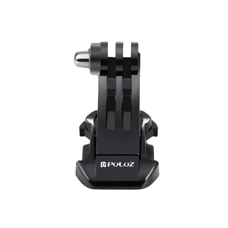 حامل خطاف J عمودي أسود من PULUZ للكاميرات الرياضية PULUZ، مشبك فك مرن للفك لكاميرات GoPro، Insta360، DJI وغيرها من الكاميرات الرياضية، حامل خطاف J