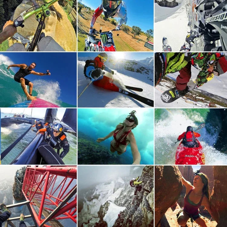 حامل خطاف J عمودي أسود من PULUZ للكاميرات الرياضية PULUZ، مشبك فك مرن للفك لكاميرات GoPro، Insta360، DJI وغيرها من الكاميرات الرياضية، حامل خطاف J