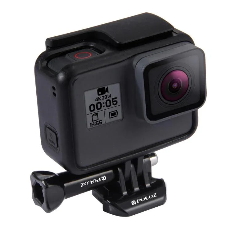 مشبك فك سريع أفقي من PULUZ للكاميرات الرياضية PULUZ، مشبك فك مرن للفك لكاميرات GoPro، Insta360، DJI وغيرها من الكاميرات الرياضية، مشبك فك سريع