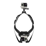 حزام صدر قابل للتعديل من PULUZ لحمل الكلب لكاميرات GoPro، Insta360، DJI وغيرها من الكاميرات الرياضية، حزام صدر للكلب