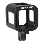 غطاء حماية هيكل من سبائك الألمنيوم CNC مع إطار تأمين من PULUZ لكاميرات GoPro HERO5 Session /HERO4 Session /HERO Session، لهيكل HERO4 Session مع إطار، لهيكل HERO5 Session مع إطار، لهيكل HERO5 Session