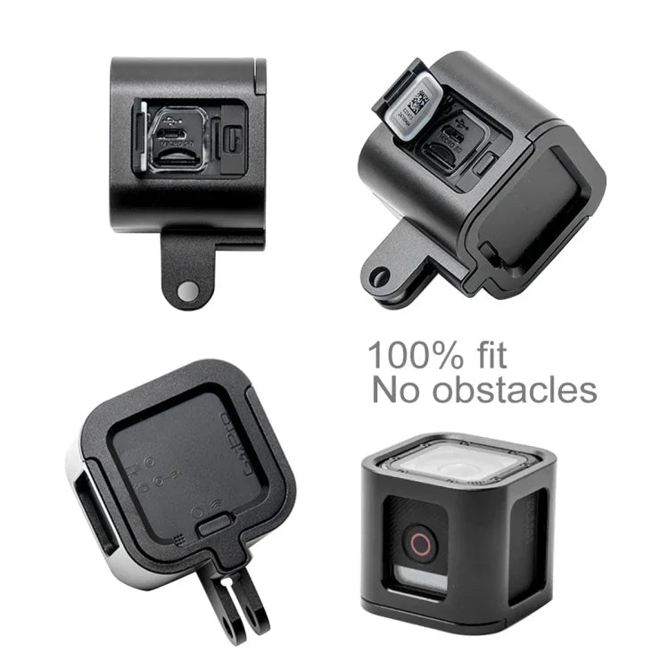 غطاء حماية هيكل من سبائك الألمنيوم CNC مع إطار تأمين من PULUZ لكاميرات GoPro HERO5 Session /HERO4 Session /HERO Session، لهيكل HERO4 Session مع إطار، لهيكل HERO5 Session مع إطار، لهيكل HERO5 Session