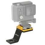 حامل معدني ثابت للدراجات النارية من PULUZ لكاميرات GoPro، Insta360، DJI وغيرها، حامل ثابت 1 (أسود)، حامل ثابت 1 (فضي)، حامل ثابت 1 (أحمر)، حامل ثابت 1 (أزرق)، حامل ثابت 1 (ذهبي)