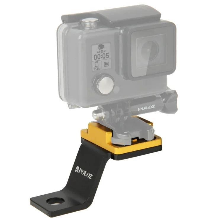 حامل معدني ثابت للدراجات النارية من PULUZ لكاميرات GoPro، Insta360، DJI وغيرها، حامل ثابت 1 (أسود)، حامل ثابت 1 (فضي)، حامل ثابت 1 (أحمر)، حامل ثابت 1 (أزرق)، حامل ثابت 1 (ذهبي)