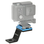 حامل معدني ثابت للدراجات النارية من PULUZ لكاميرات GoPro، Insta360، DJI وغيرها، حامل ثابت 1 (أسود)، حامل ثابت 1 (فضي)، حامل ثابت 1 (أحمر)، حامل ثابت 1 (أزرق)، حامل ثابت 1 (ذهبي)