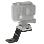 حامل معدني ثابت للدراجات النارية من PULUZ لكاميرات GoPro، Insta360، DJI وغيرها، حامل ثابت 1 (أسود)، حامل ثابت 1 (فضي)، حامل ثابت 1 (أحمر)، حامل ثابت 1 (أزرق)، حامل ثابت 1 (ذهبي)