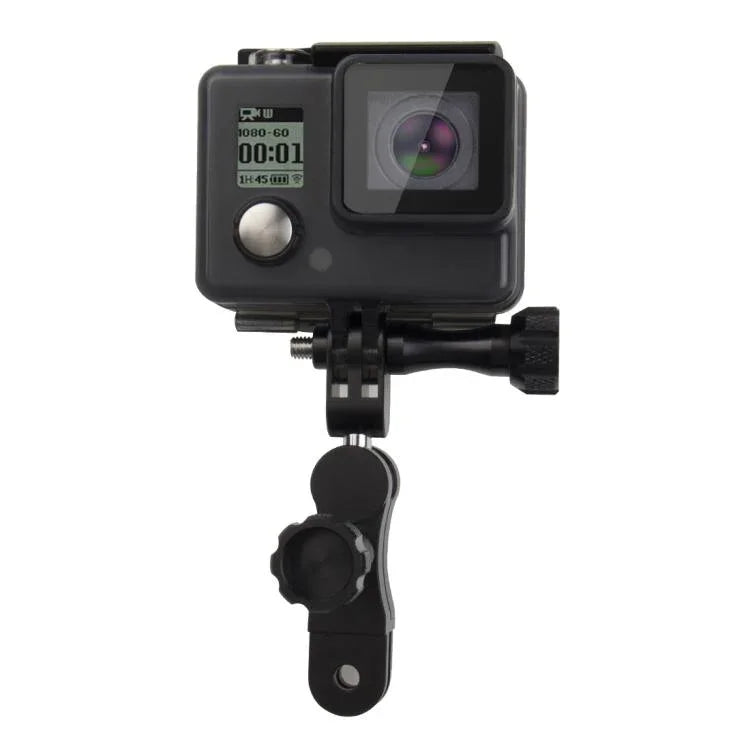 حامل كرة CNC من الألمنيوم مع مسمارين طويلين من PULUZ لكاميرات GoPro، Insta360، DJI وغيرها، مخزون CN