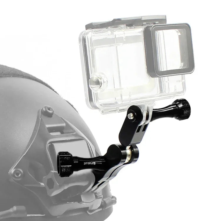 حامل كرة CNC من الألمنيوم مع مسمارين طويلين من PULUZ لكاميرات GoPro، Insta360، DJI وغيرها، مخزون CN