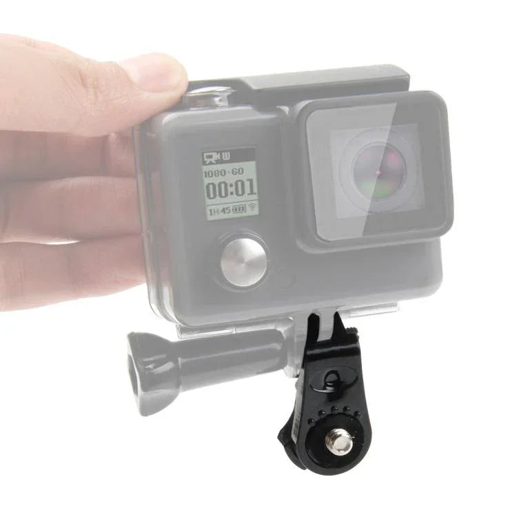 محول توصيل حامل ثلاثي الأرجل بمسمار من PULUZ لكاميرات GoPro، Insta360، DJI وغيرها، حامل ثلاثي الأرجل بمسمار