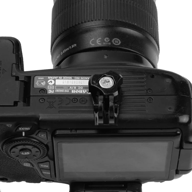 محول توصيل حامل ثلاثي الأرجل بمسمار من PULUZ لكاميرات GoPro، Insta360، DJI وغيرها، حامل ثلاثي الأرجل بمسمار