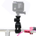 حامل مقبض دراجة نارية أو دراجة مع حامل ثلاثي الأرجل ومسمار من PULUZ لكاميرات GoPro، Insta360، DJI وغيرها، حامل مطول