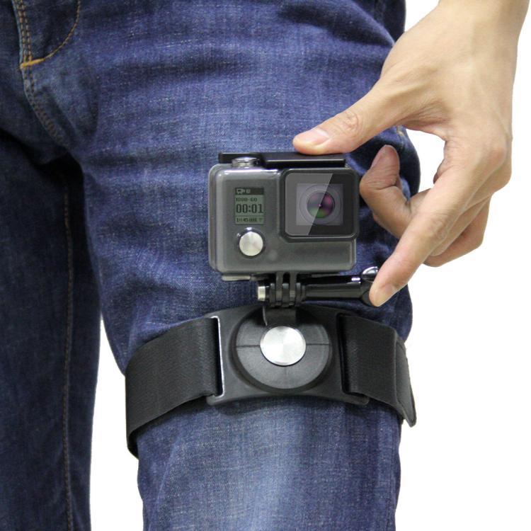 أشرطة يد ومعصم وذراع وساق 3 في 1 من PULUZ مع دوران 360 درجة لتركيب كاميرات الحركة GoPro وInsta360 وDJI وغيرها، شريط للذراع والساق