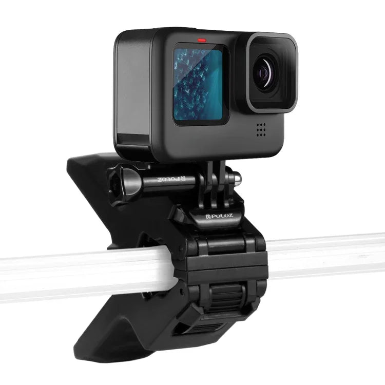 حامل مشبك مرن لفكي كاميرات الأكشن من PULUZ لكاميرات GoPro وInsta360 وDJI وغيرها، حامل فكي
