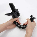 حامل مشبك مرن لفكي كاميرات الأكشن من PULUZ لكاميرات GoPro وInsta360 وDJI وغيرها، حامل فكي